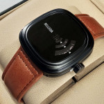 Belleda B8714 Leather Strap Original Watch Black Color