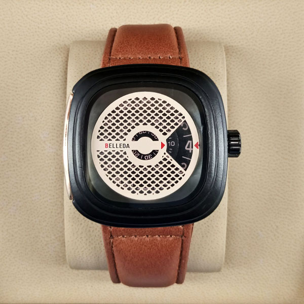 Belleda 8714 Leather Strap Watch