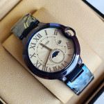 Cartier 3835 watch Blue chain strap Men watch