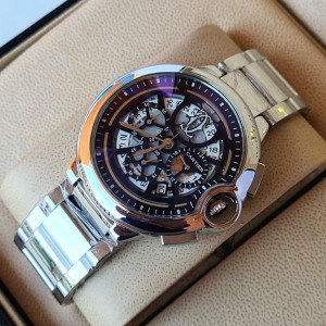 Cartier Chronograph Chain Strap Watch