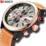 Curren M8281 Watch Chronograph Original Watch With Date