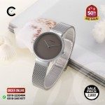 Curren C9016L Silver Amazing Chain Ladies Wrist Watch Online In Pakistan