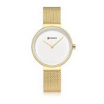 Curren C9016L Ladies Watch Chaffer Chain Online With Amazing  Gold Chain