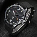 Curren M8265 Men's Watch Leather Strap