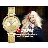Curren C9011L gold color ladies watch