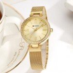 Curren C9011L gold color ladies watch