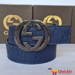 Gucci Imported Belt Grey Buckle