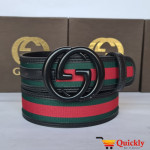 Gucci Imported Belt Black Buckle