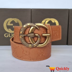 Gucci Imported Belt Gold Snake Style Buckle