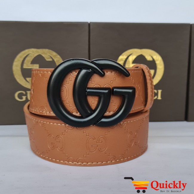 Gucci Imported Belt Black Color Buckle
