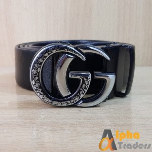 Gucci Silver Snake Buckle Belt