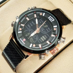Kademan K9071 Analog Digital Watch with Date & Day