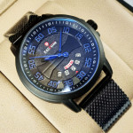 Kademan 6128G Watch Chaffer Chain With Day & Date