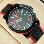 Kademan 9020G Watch Leather Strap With Date