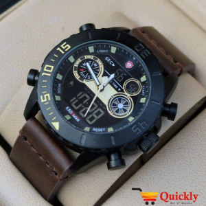 Kademan K6183G Men Chain Analog Digital Original Watch