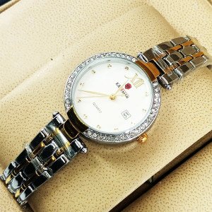 Kademan 866 Ladies Watch With Date Chain Strap