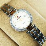 Kademan 866 Ladies Watch With Date Chain Strap