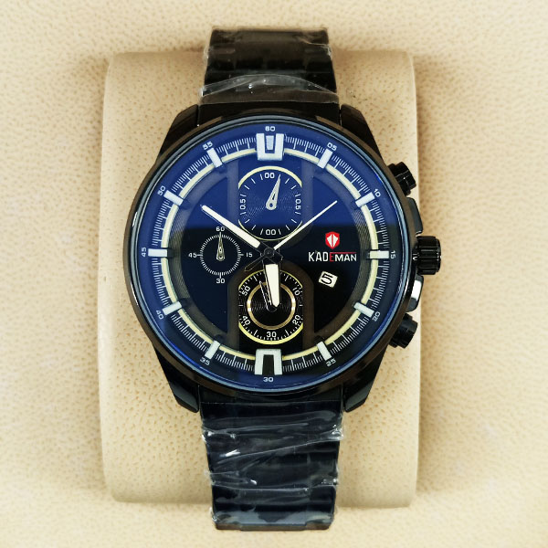 Kademan 507G Watch Chain Strap With Date