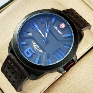 Kademan 3088 Watch Leather Strap Stylish Watch With Date