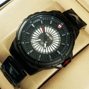 Kademan 6145 Watch Chain Strap With Date Stylish Watch