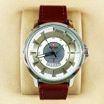 Kademan 608G Leather Men Watch