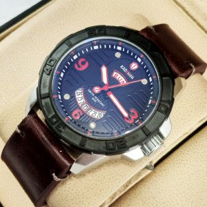 Kademan 681G Leather Men Watch