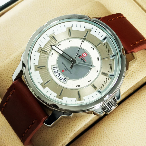 Kademan 608G Leather Men Watch