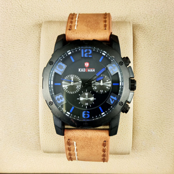 Kademan 671 Watch Leather Strap