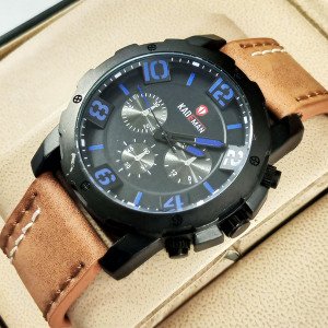 Kademan 671 Watch Leather Strap