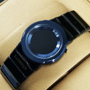 KADEMAN 9052 Women Simple Bracelet Watch with Steel Strap Waterproof Electronic Watch - Blue