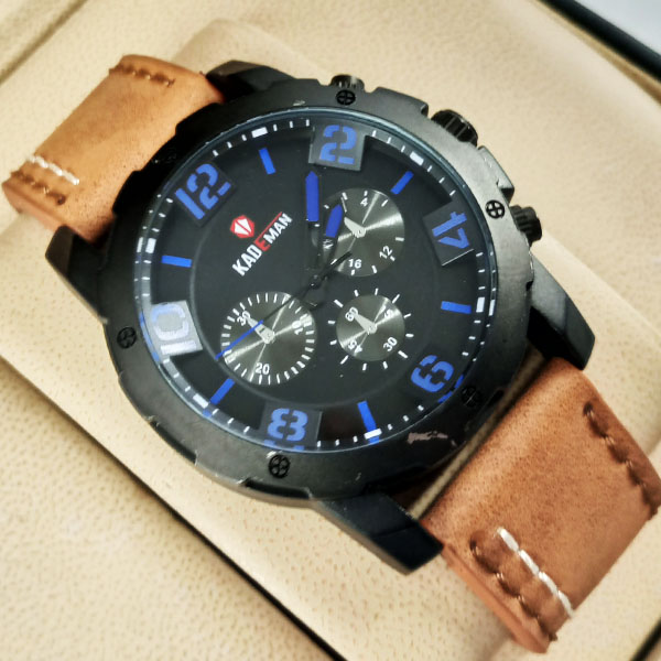 Kademan 671 Watch Leather Strap