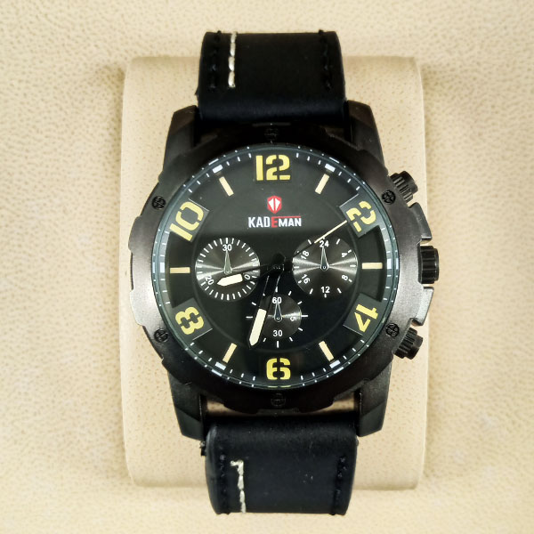 Kademan 671 Leather Men Watch