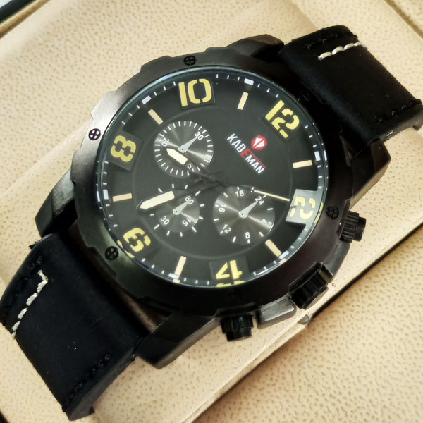 Kademan 671 Leather Men Watch
