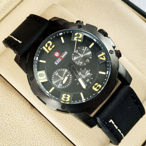 Kademan 671 Leather Men Watch