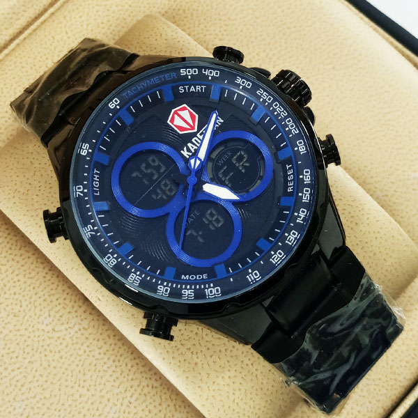 Kademan K6169 Watch Analog & Digital Chain Strap Stylish Watch