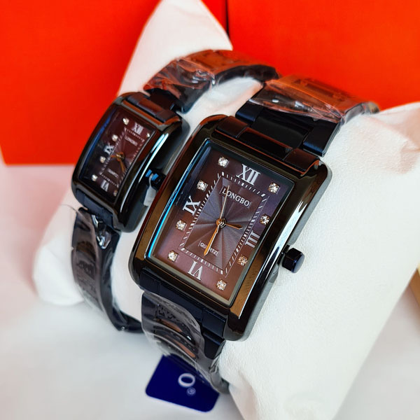 Longbo Original Couple Watches Blue Color