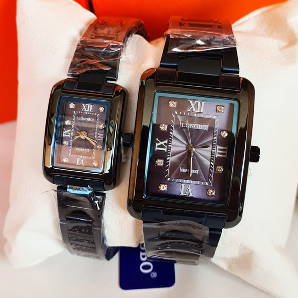 Longbo Original Couple Watches Blue Color