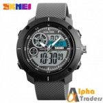 SKMEI 1361 Chronograph Alarm Dual Display Men Quartz Digital Watch