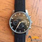 MontBlanc Black Watch Leather Strap With Date