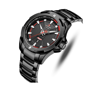 Naviforce NF9161 Chain Strap Black Color  Watch