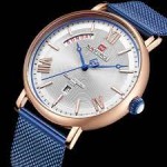 Naviforce NF-3006 Chain Strap Rose Gold & White Color Watch