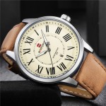 NAVIFORCE NF9126M Watch Leather Strap With Date