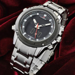 NAVIFORCE NF9050M Watch Chain Strap Analog & Digital