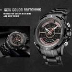Naviforce NF-9170M Chain Strap Black Color Watch