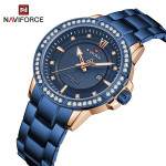 Naviforce NF-9187M Chain Strap Blue Color Watch