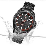 Naviforce NF9161 Chain Strap Black Color  Watch