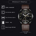 NAVIFORCE NF3004M leather Men watch