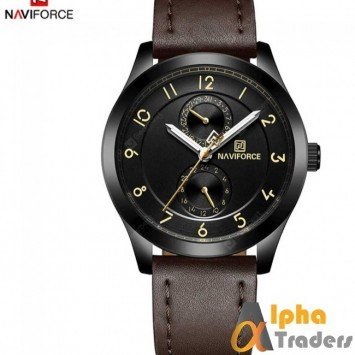 NAVIFORCE NF3004M leather Men watch