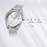 Naviforce NF-5015L Ladies Chain Strap Silver Color Watch