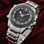 NAVIFORCE NF9050M Watch Chain Strap Analog & Digital